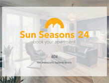 Tablet Screenshot of db.sunseasons24.pl